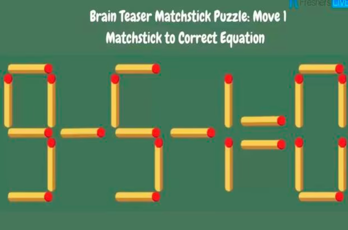  Equation 9 5 1 0 Change The Order Of A Match And Solve This Viral